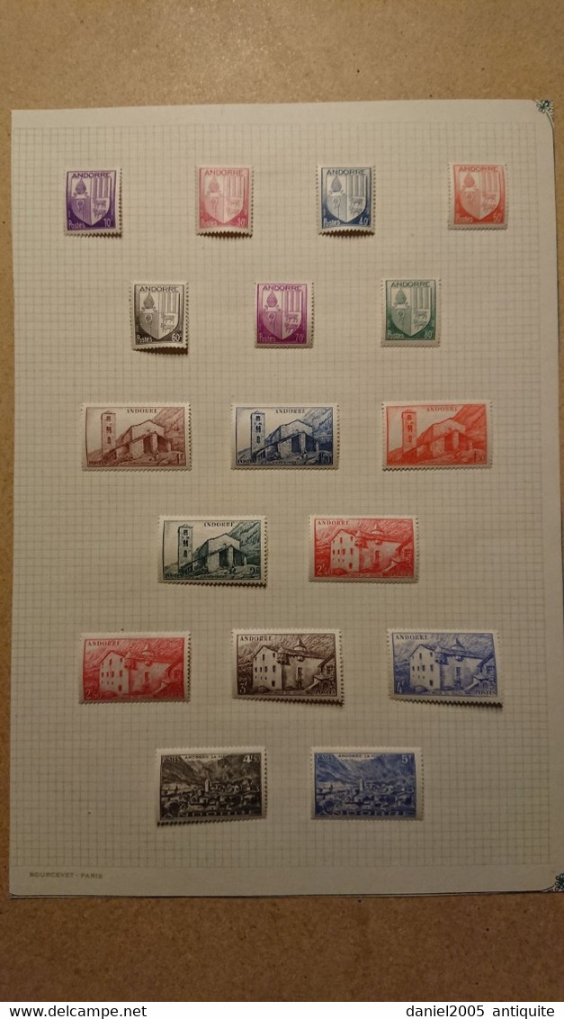 Lot De Timbres Neufs Avec Charnière - Unused Stamps