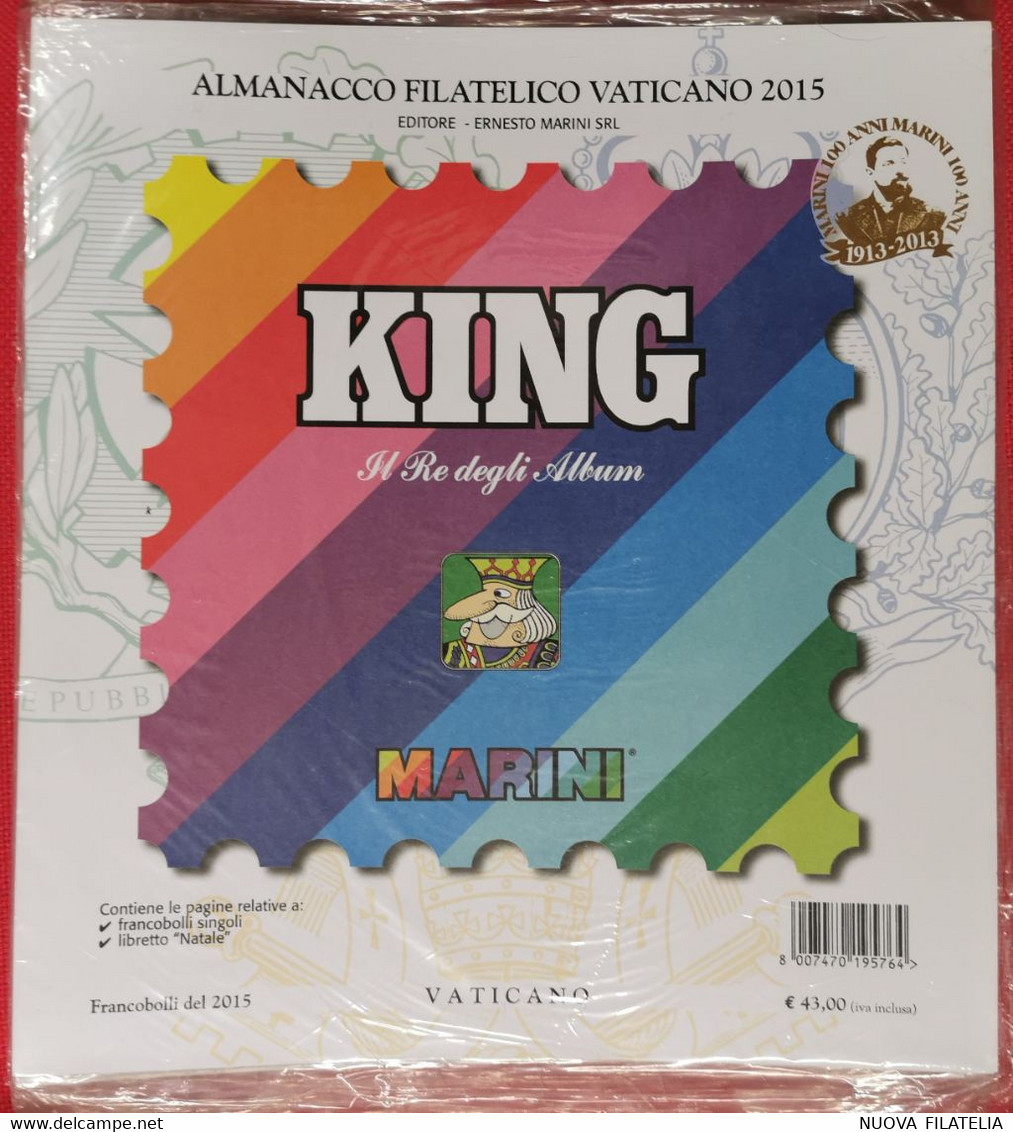 FOGLI KING VATICANO 2015 SINGOLI - Non Classificati