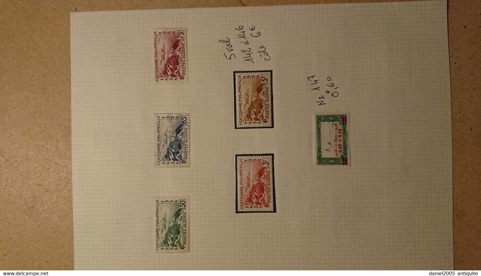 Algérie -  Lot De Timbres Neufs Avec Charnières - Collezioni & Lotti