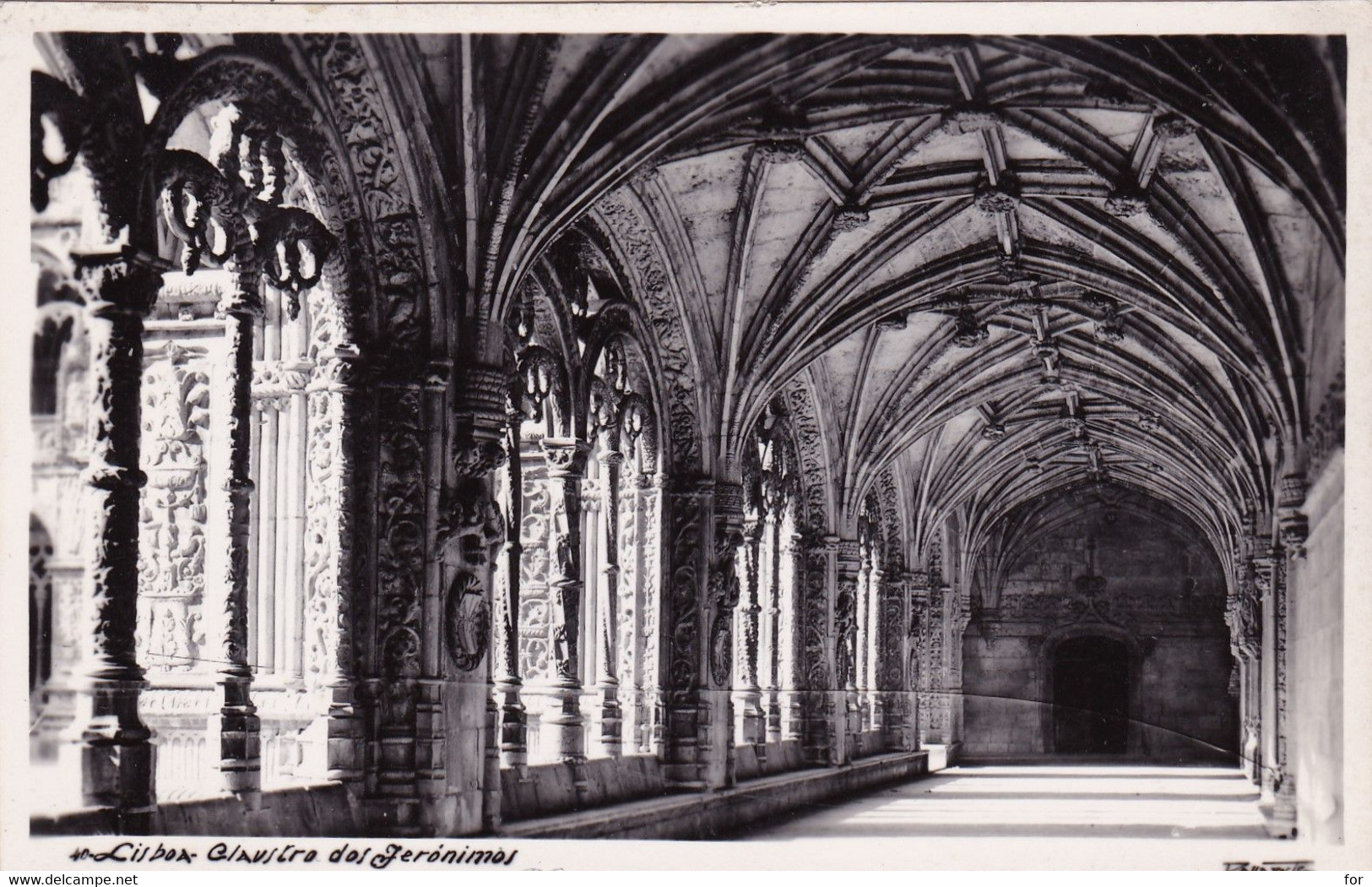 Portugal : LISBOA - LISBONNE : Claustro Dos Géronimos - Lisboa