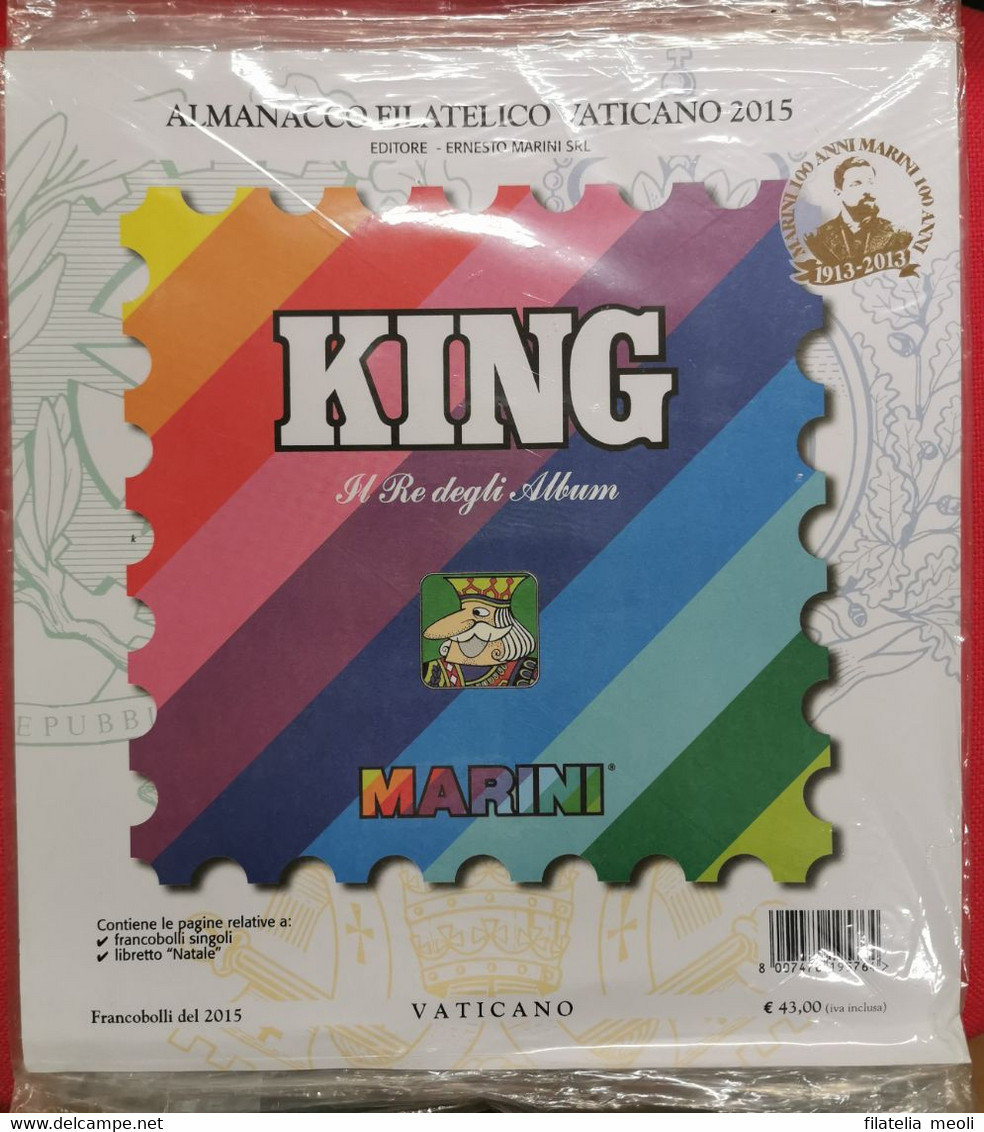 VATICANO 2015 FOGLI KING - Non Classés