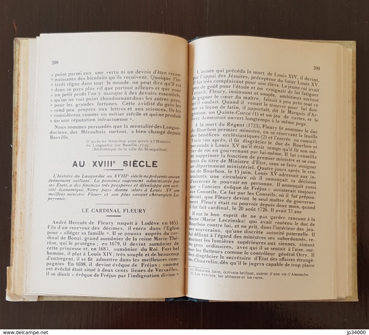 L'HERAULT GEOGRAPHIQUE & HISTORIQUE choix de lecture. par Marres & Blanquet. 1930