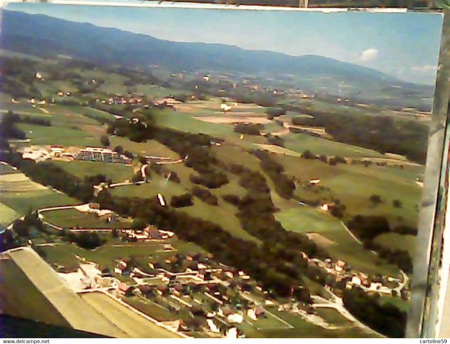 SVIZZERA SUISSE VAUD VUE GENOLIER VB1977 HX3456 - Genolier