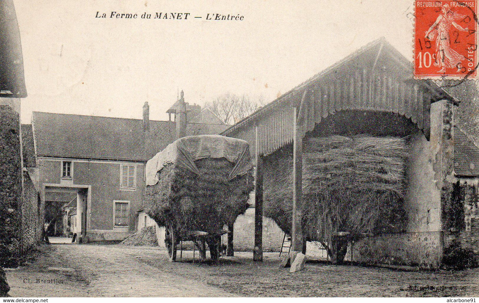 MONTIGNY LE BRETONNEUX - La Ferme Du Manet - L'Entrée - Montigny Le Bretonneux