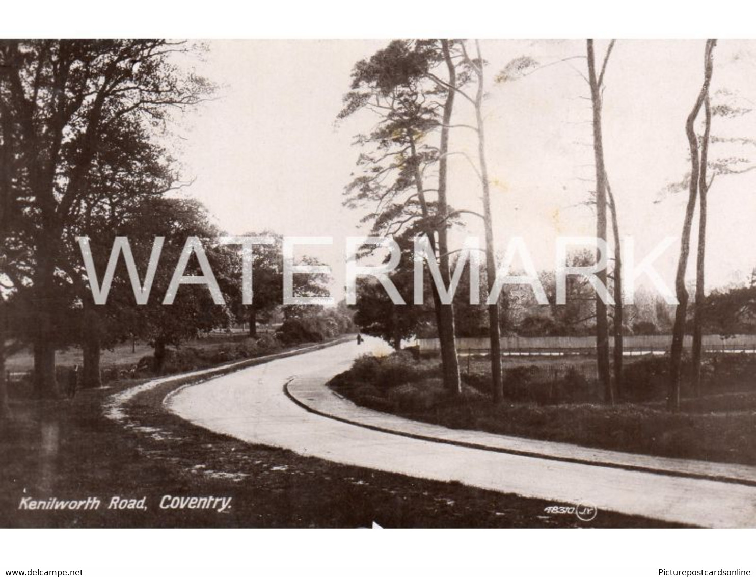 COVENTRY KENILWORTH ROAD OLD R/P POSTCARD WARWICKSHIRE - Coventry