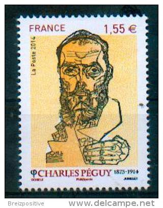 France 2014 - Charles Péguy, écrivain, Portrait Par Egon Schiele / Charles Péguy, Writer, Portrait By Egon Schiele - MNH - Moderni