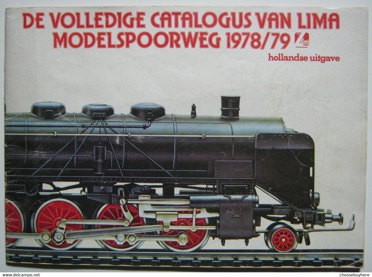 De Volledige Catalogus Van LIMA Modelspoorweg 1978 1979 Hollandse Uitgave - Autres & Non Classés