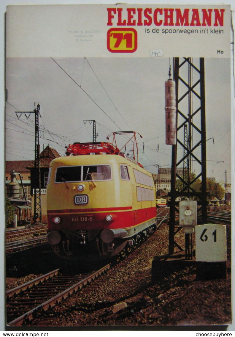 Fleischmann Catalogus '71 1971 - Autres & Non Classés