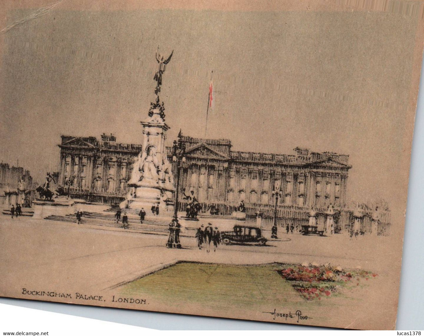 LONDON / BUCKINGHAM PALACE / ILLUSTRATEUR JOSEPH PIKO - Buckingham Palace
