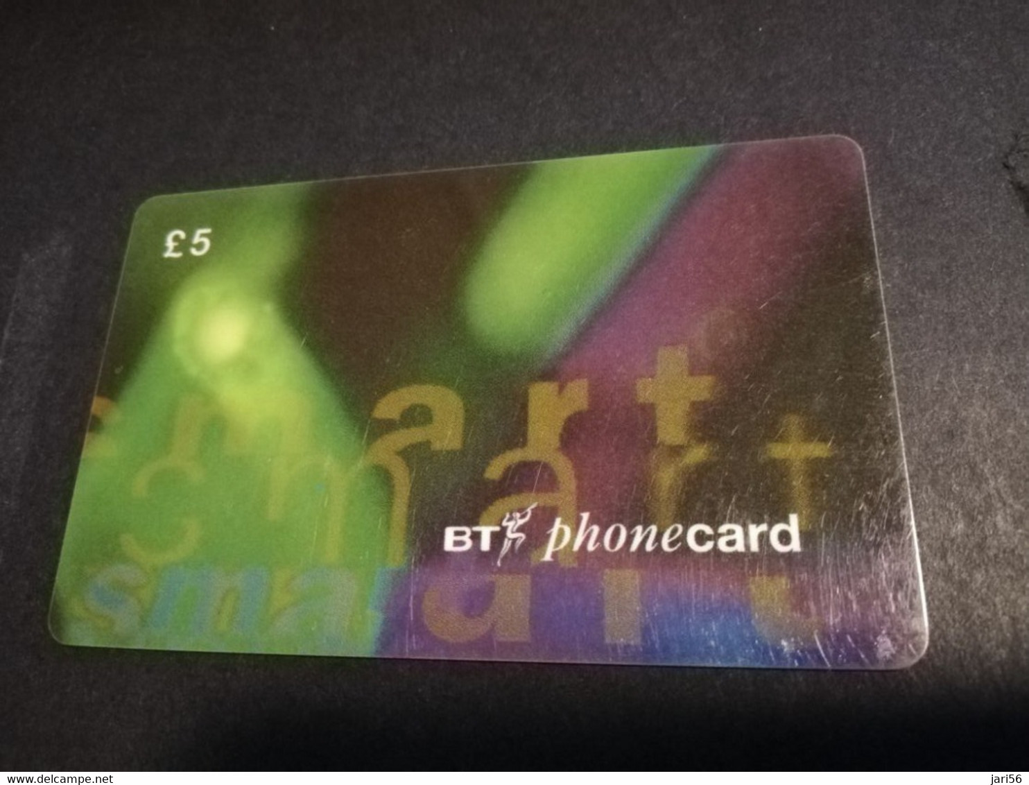GREAT BRETAGNE  CHIPCARDS / TEST CARD 5 POUND    EXPIRY DATE 09/96   PERFECT  CONDITION     **4595** - BT Generale