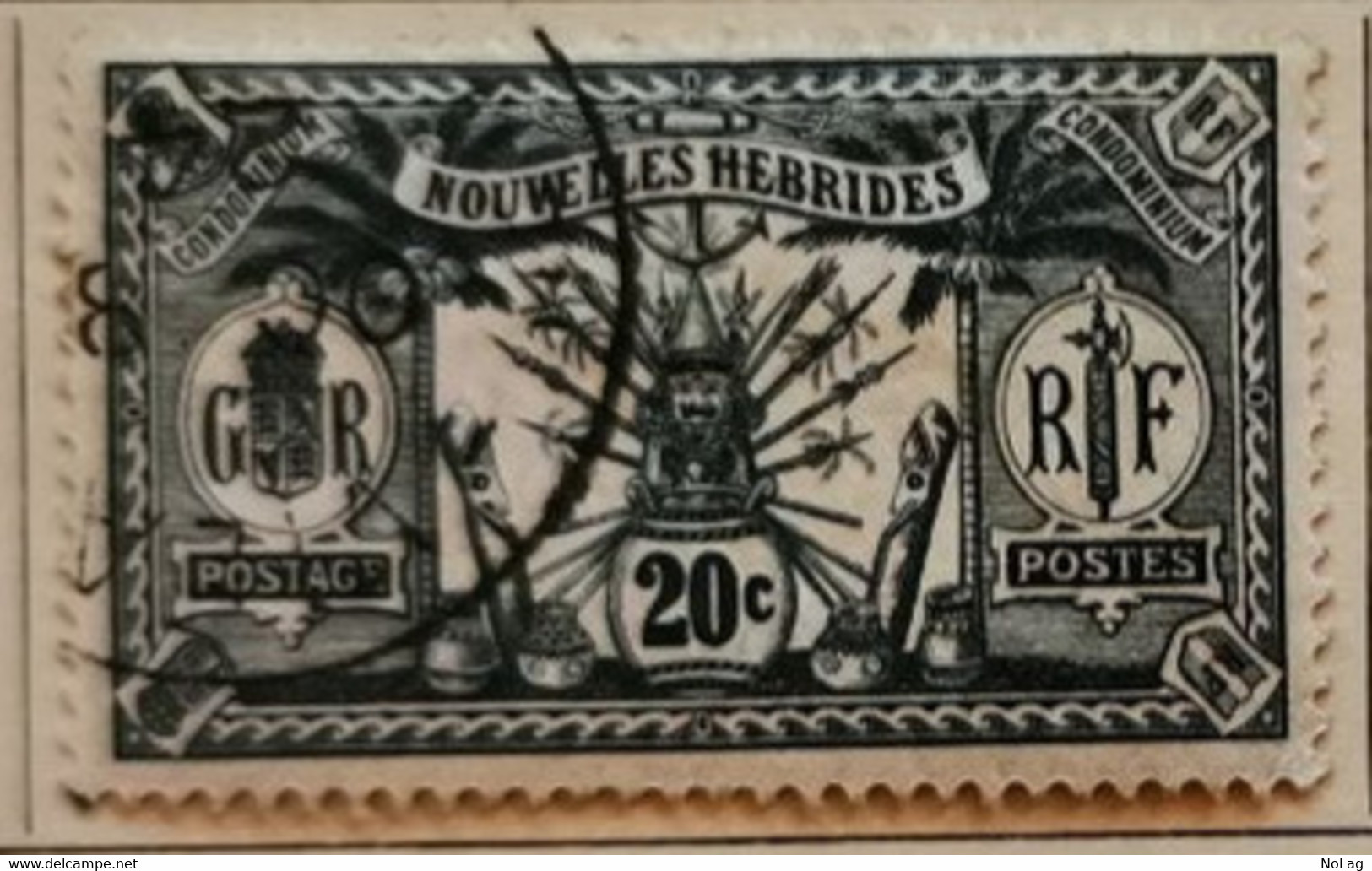 Nouvelles-Hebrides - 1911-25 - Colonies Françaises - Lot De 3 Timbres - N°38, N°40 Et N°30, N°50-51 Et N°84 /0/ - Oblitérés