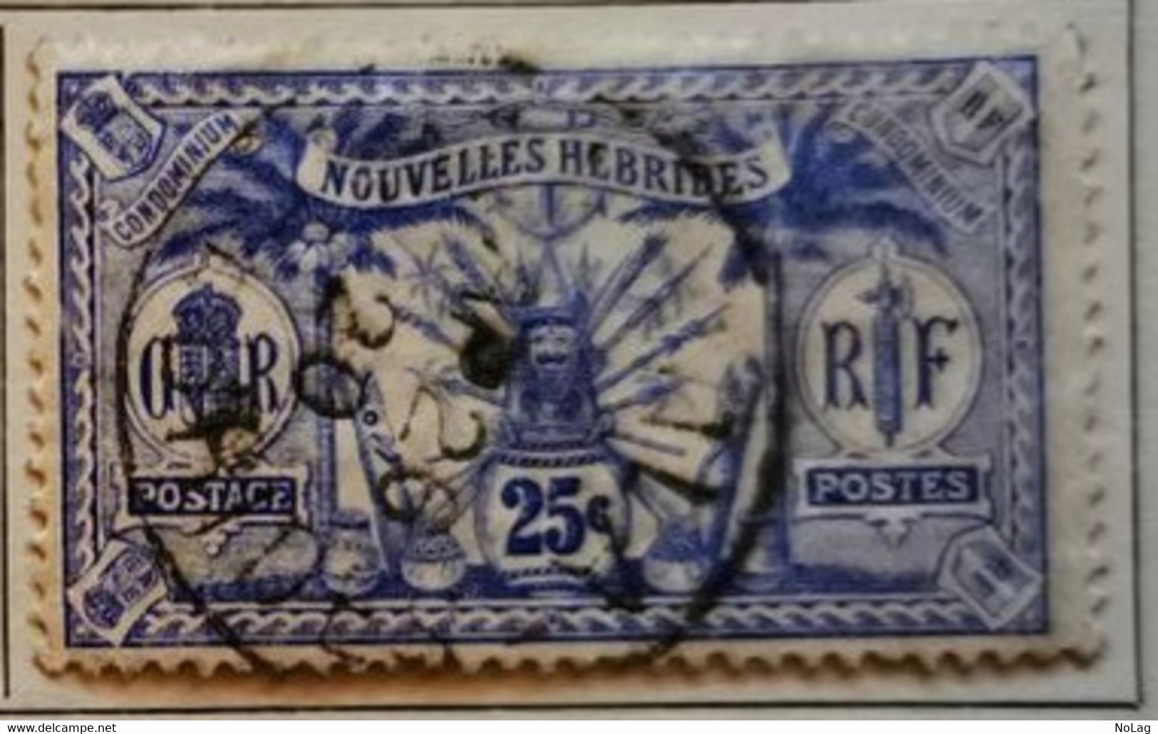 Nouvelles-Hebrides - 1911-25 - Colonies Françaises - Lot De 3 Timbres - N°38, N°40 Et N°30, N°50-51 Et N°84 /0/ - Used Stamps