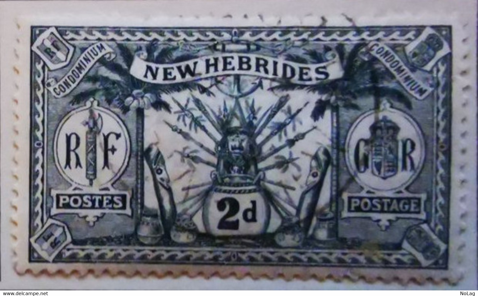 Nouvelles-Hebrides - 1911-25 - Colonies Françaises - Lot De 3 Timbres - N°38, N°40 Et N°30, N°50-51 Et N°84 /0/ - Usati