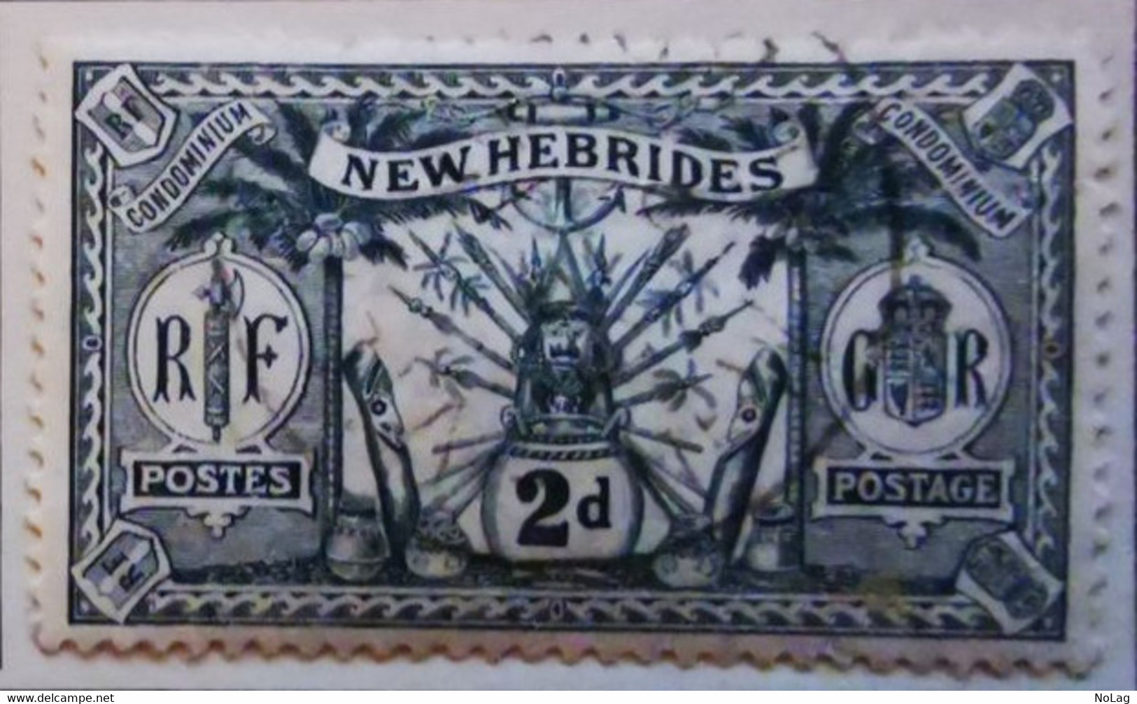 Nouvelles-Hebrides - 1911-25 - Colonies Françaises - Lot De 3 Timbres - N°38, N°40 Et N°30, N°50-51 Et N°84 /0/ - Used Stamps