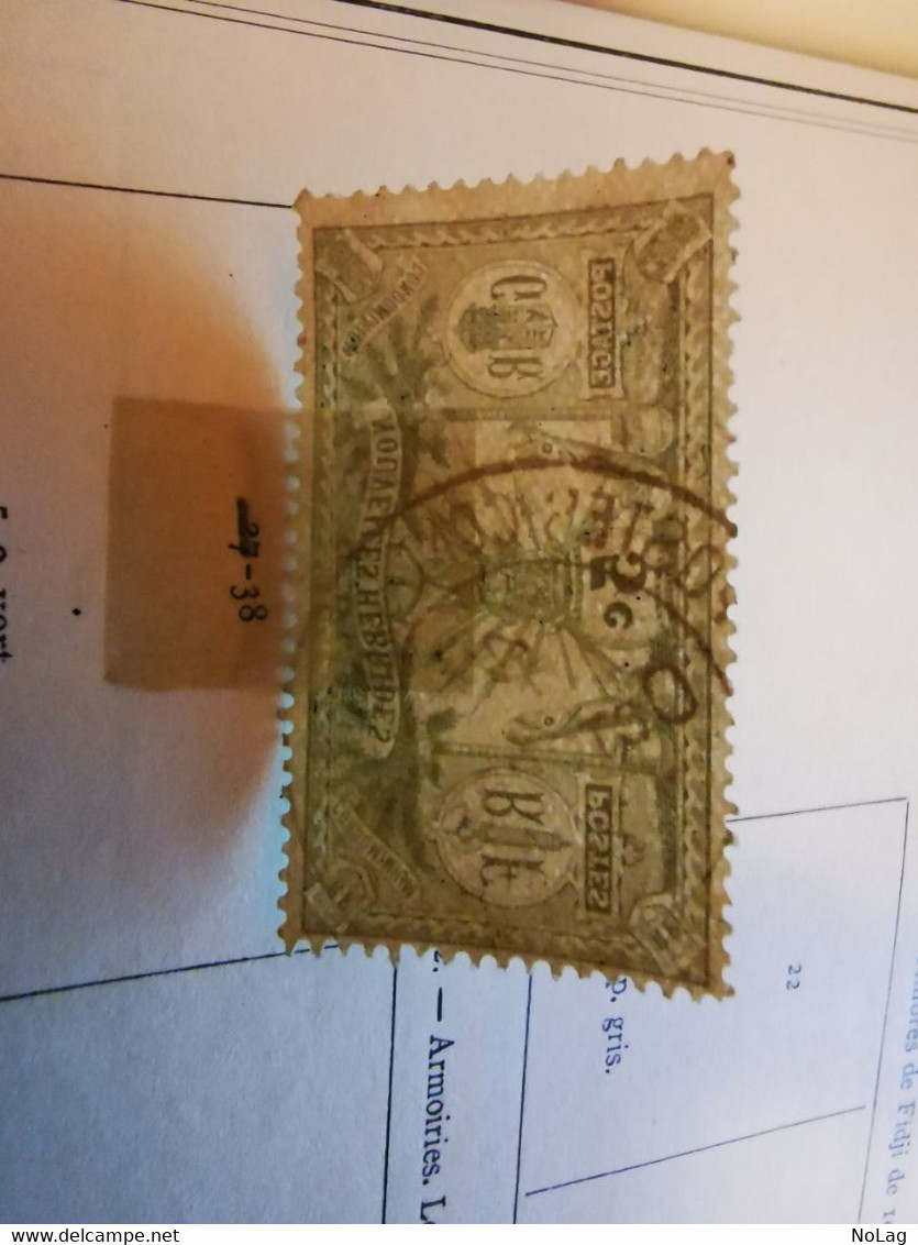 Nouvelles-Hebrides - 1911-25 - Colonies françaises - Lot de 3 timbres - N°38, N°40 et N°30, N°50-51 et N°84 /0/