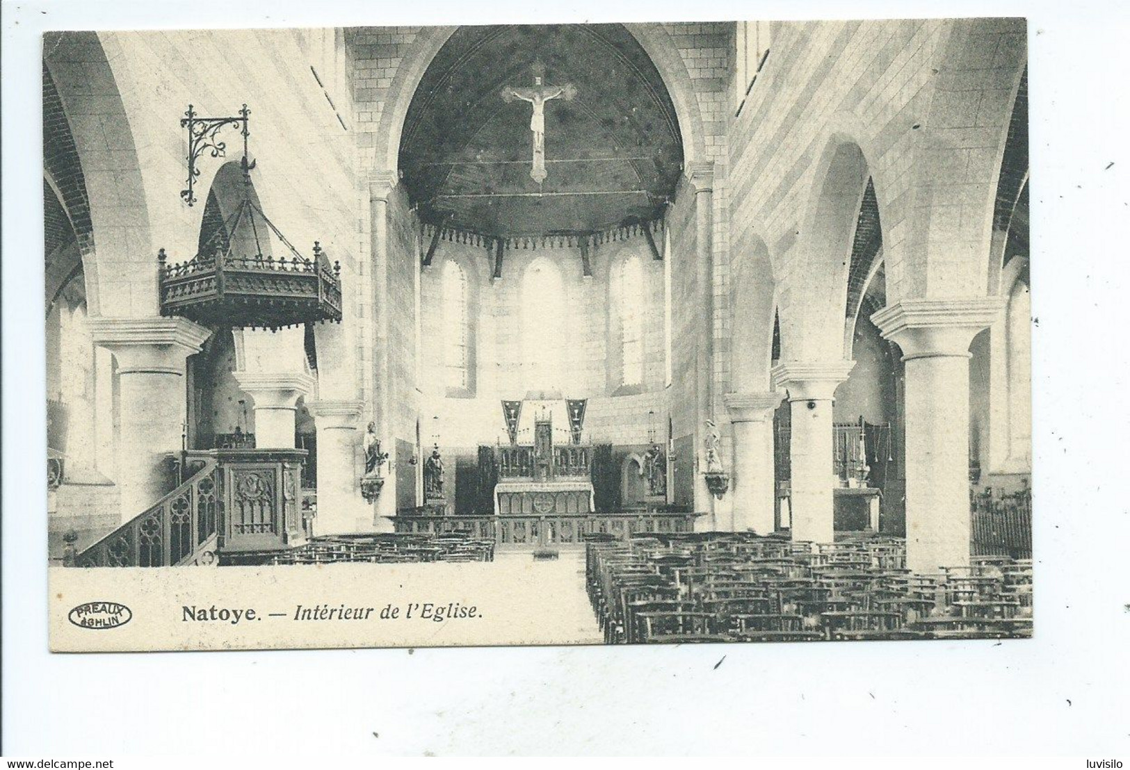 Natoye Intérieur De L'Eglise - Hamois