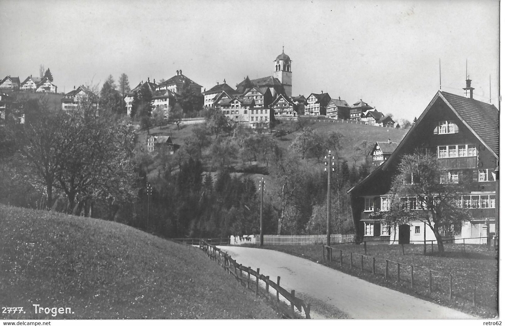 TROGEN → Quartierstrasse, Fotokarte Ca.1940 - Trogen