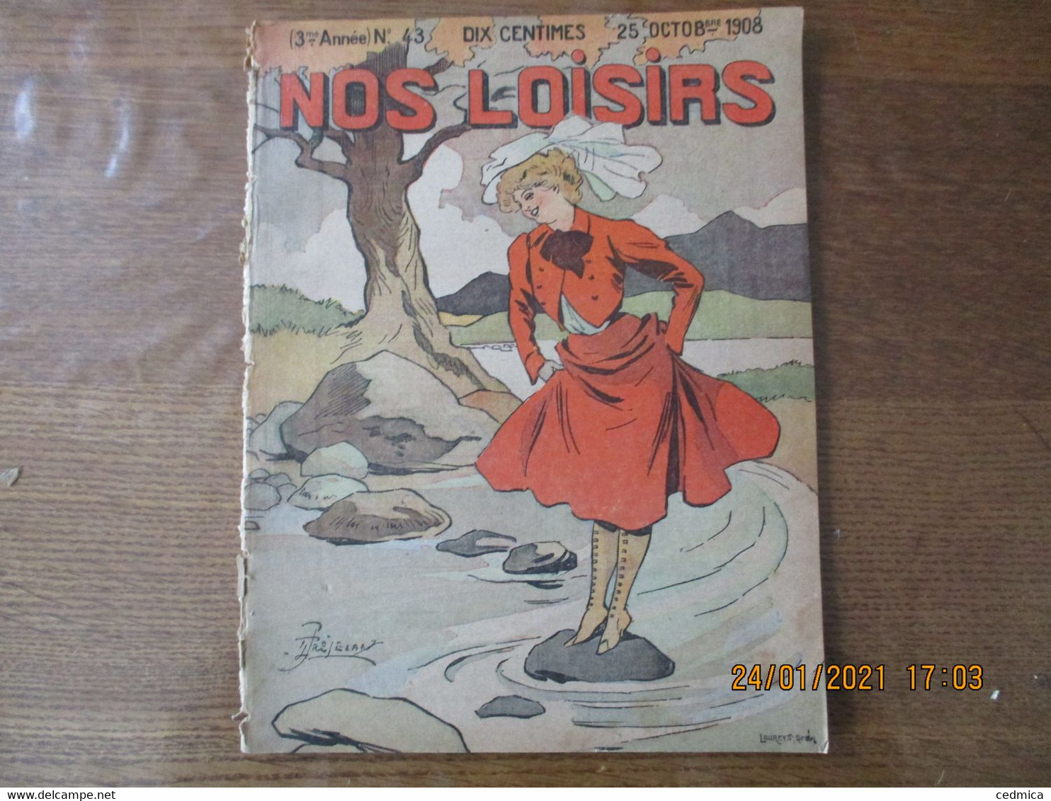 NOS LOISIRS N°43 DU 25 OCTOBRE 1908 - 1900 - 1949