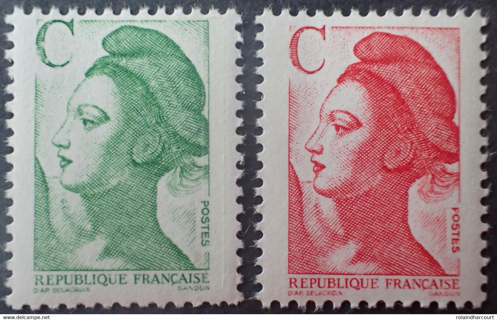 2886 - 1990 - TYPE " LIBERTE " - N°2615 à 2616 NEUFS** - Unused Stamps