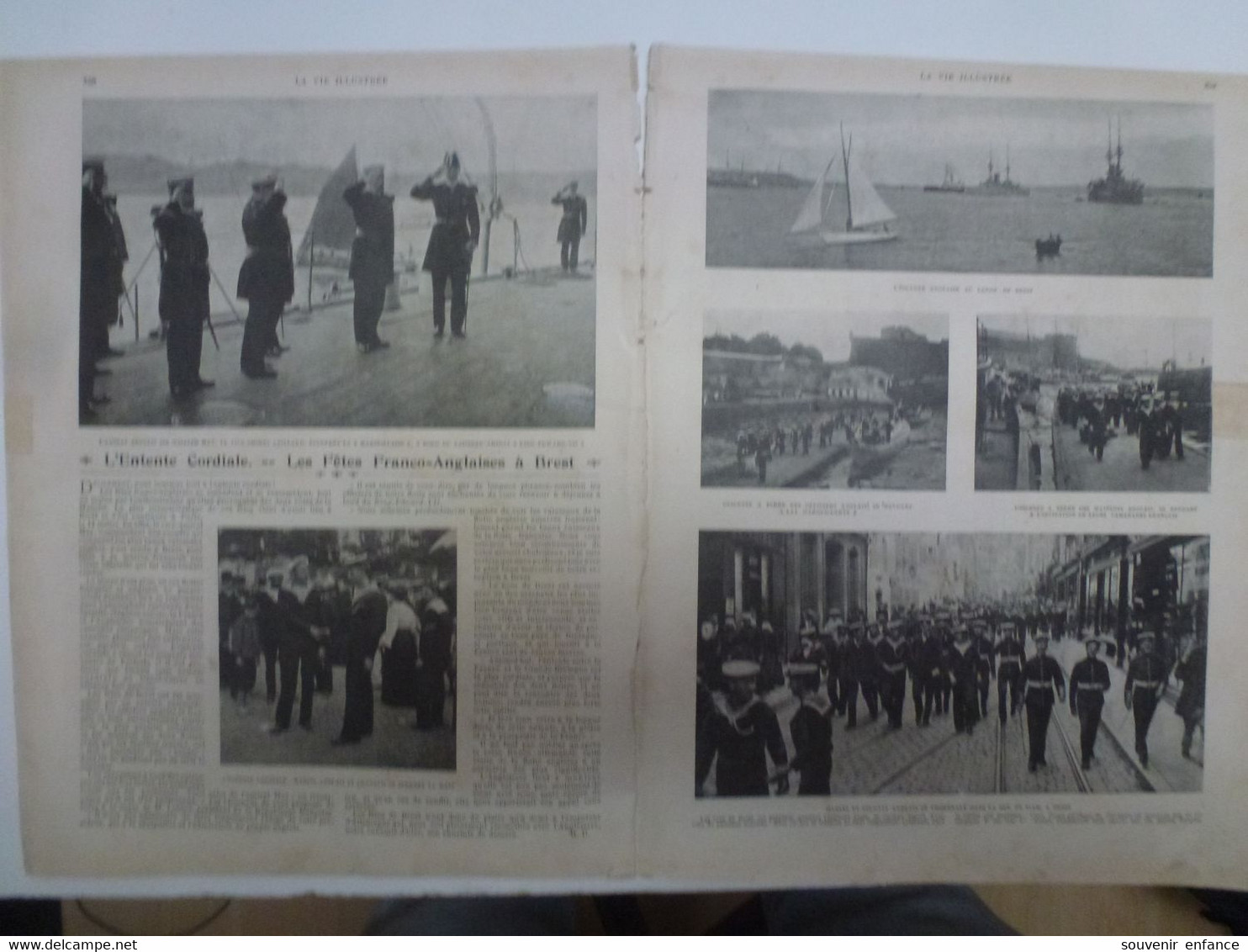 Catastrophe Farfadet Tragédie D'Odessa Kniaz Potemkin Russie Procession Burquete Fêtes De Brest 1905 - 1900 - 1949