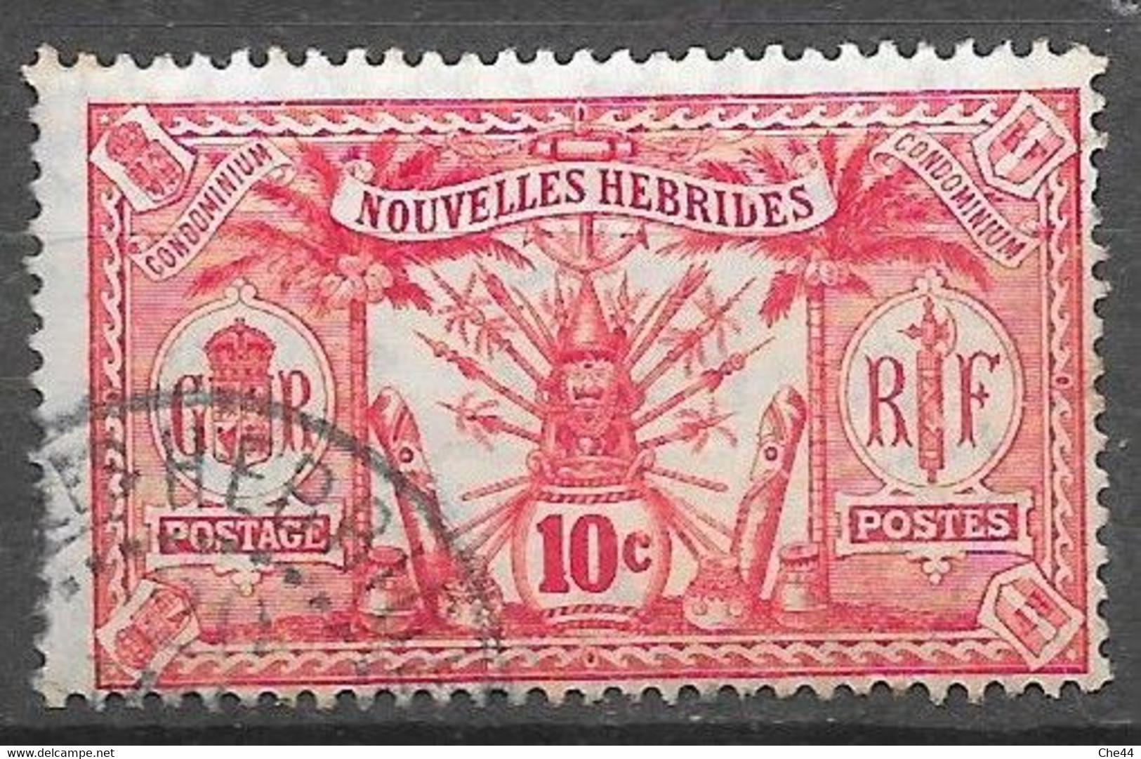 1911 - 12 : Idole Indigène. N°28 Chez YT. (Voir Commentaires) - Used Stamps