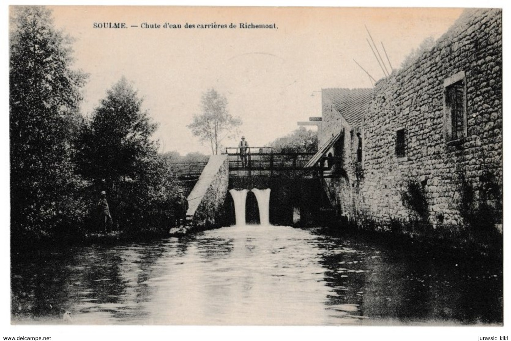 Soulme - Chute D'eau Des Carrières De Richemont - Doische