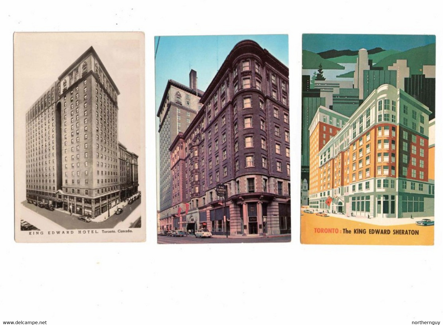 16 Different, TORONTO, Ontario, Canada Postcards.  KING EDWARD HOTEL- 2 UB, 1 RP, 7 Pre-1920, 4 WB, 2 Chrome - Toronto