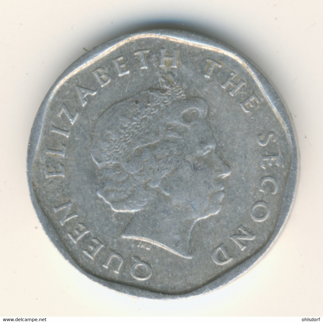 EAST CARIBBEAN STATES 2002: 5 Cents, KM 36 - Ostkaribischer Staaten