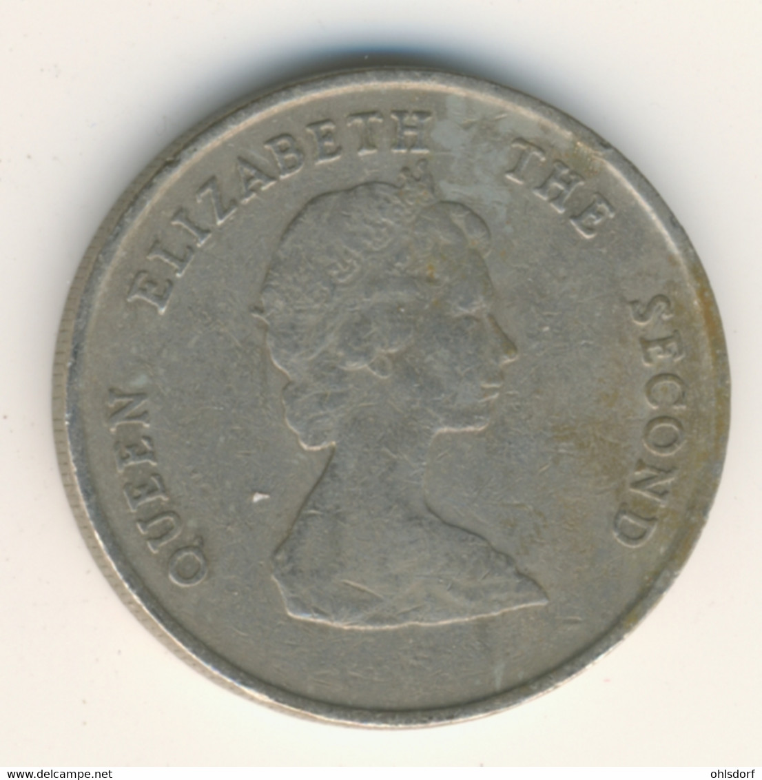 EAST CARIBBEAN STATES 1989: 25 Cents, KM 14 - Ostkaribischer Staaten