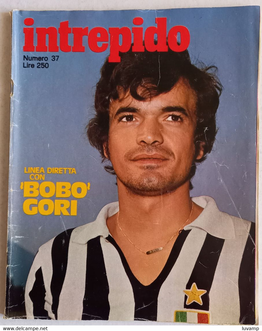 INTREPIDO   N. 37  DEL   11 SETTEMBRE  1975 - BOBO GORI (CART 56 B) - Umoristici