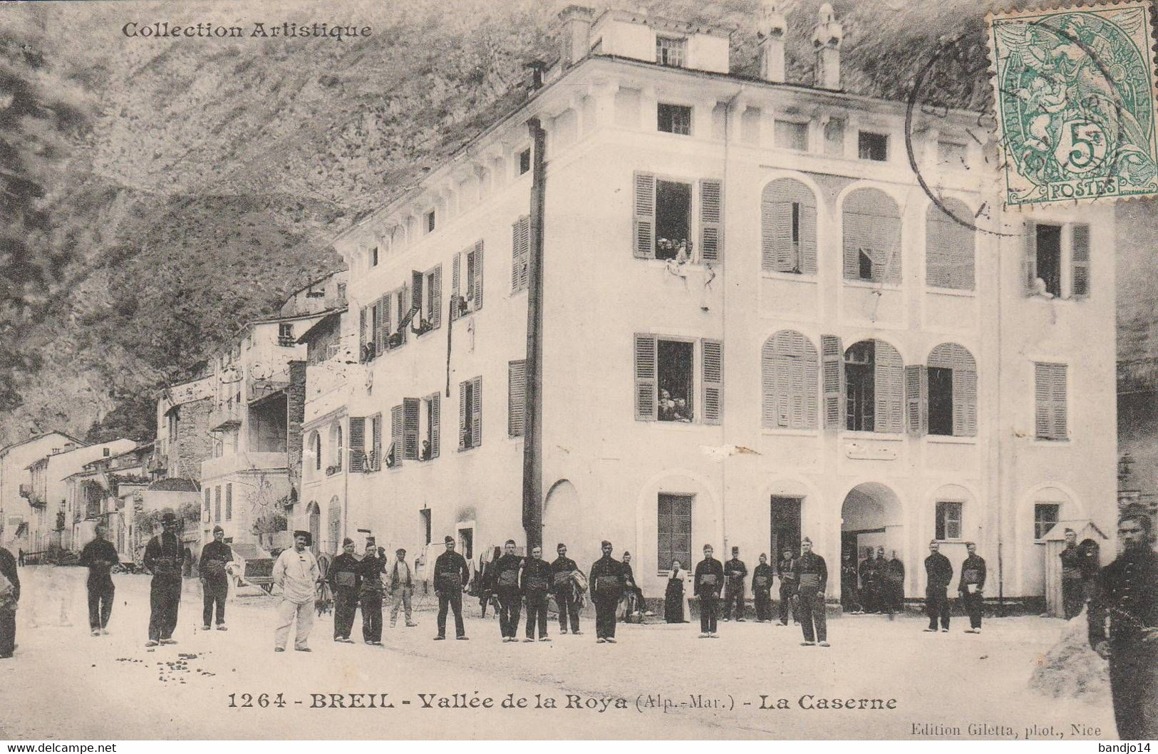 Breil (vallée De La Roya )  -la Caserne - Breil-sur-Roya