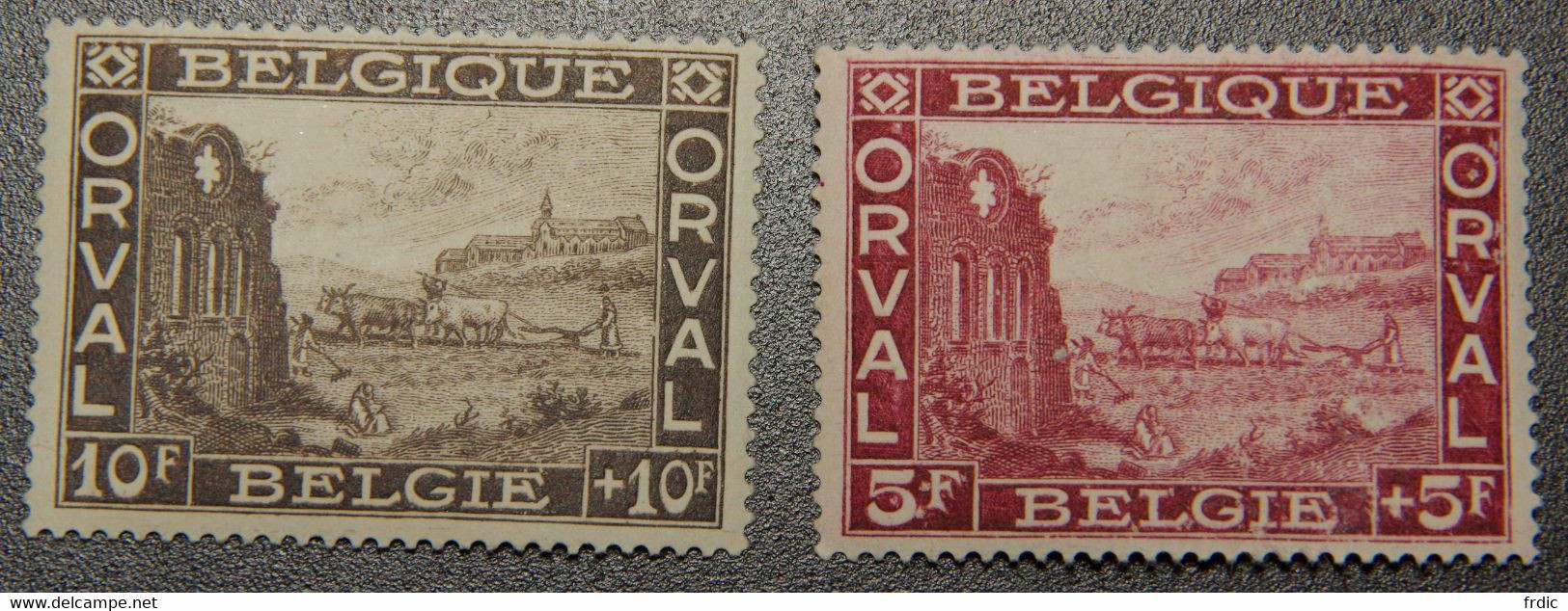 BEL 1928 / 265-6 / ** / (130€) : 5F&10F De La Première Orval - Eerste Orval - Nuevos