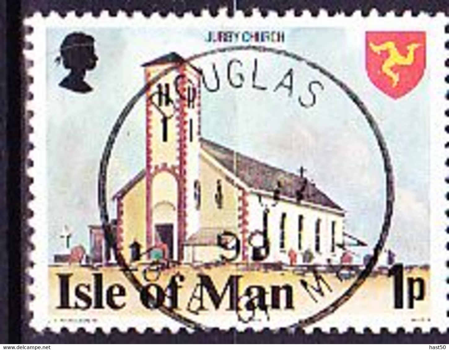 Isle Of Man - Kirche Von Jurby (MiNr: 106) 1978 - Gest Used Obl - Isle Of Man