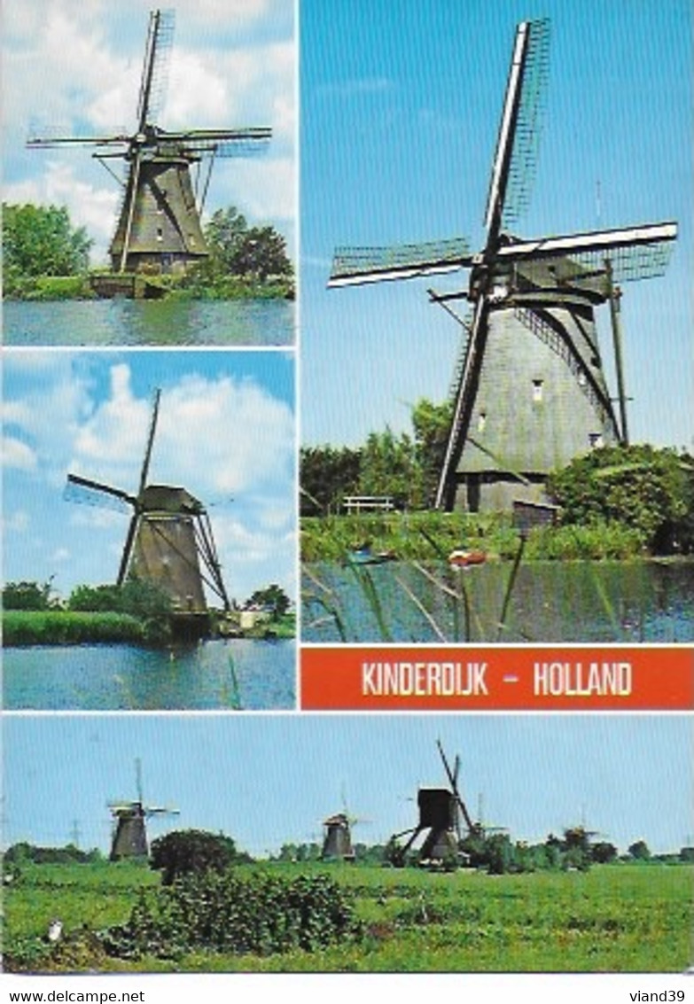 Kinderdijk - Moilin à Vent - Kinderdijk