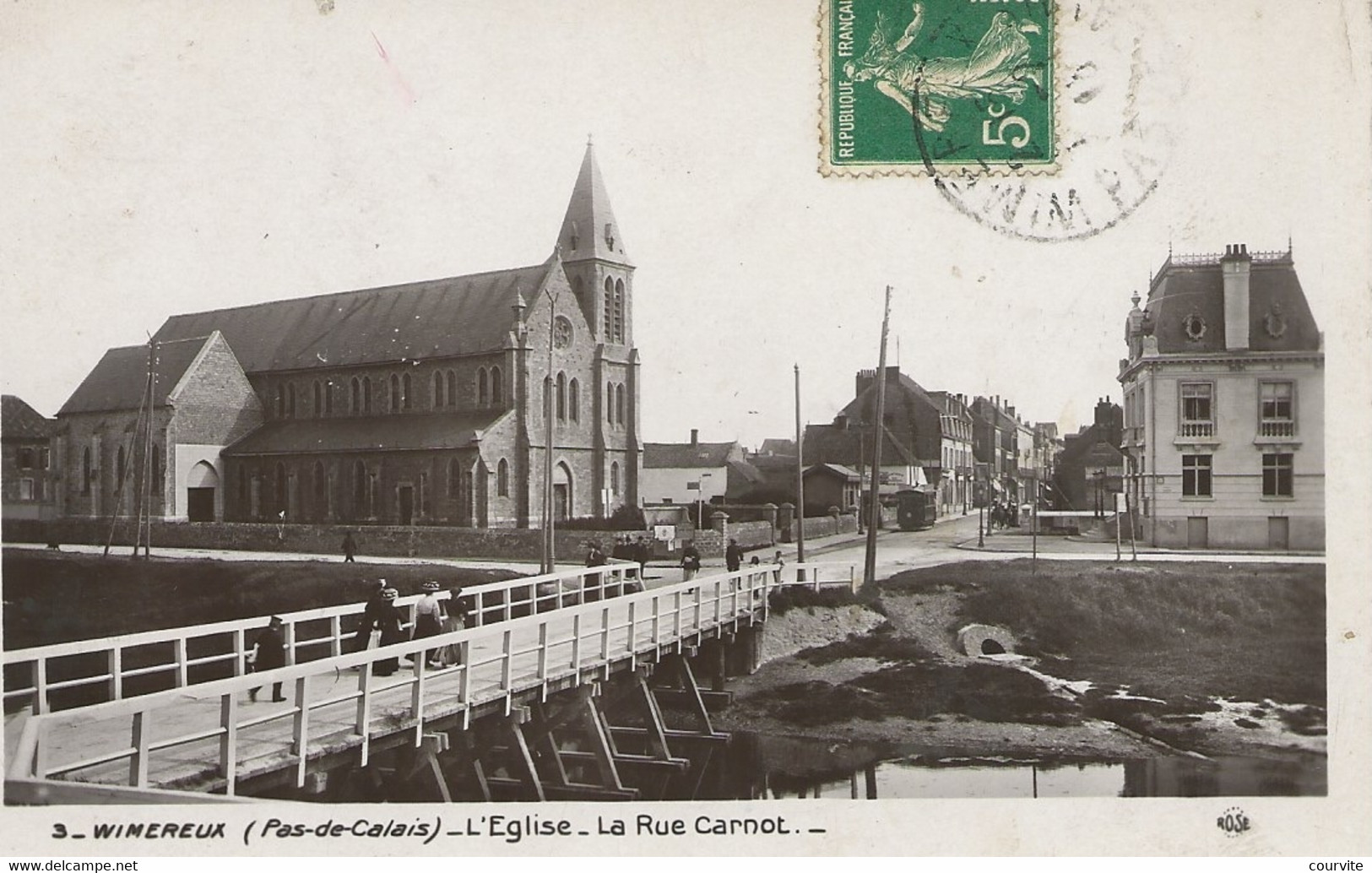 Wimereux - L'Eglise - La Rue Carnot - Other & Unclassified