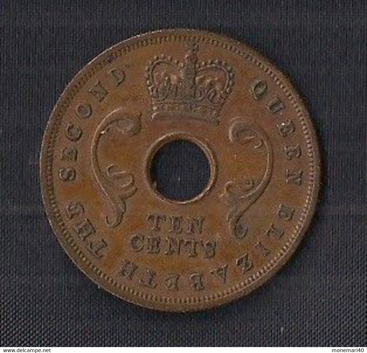 BRITISH EAST AFRICA -TEN CENT - BRONZE -1943 - George VI. - Colonie Britannique