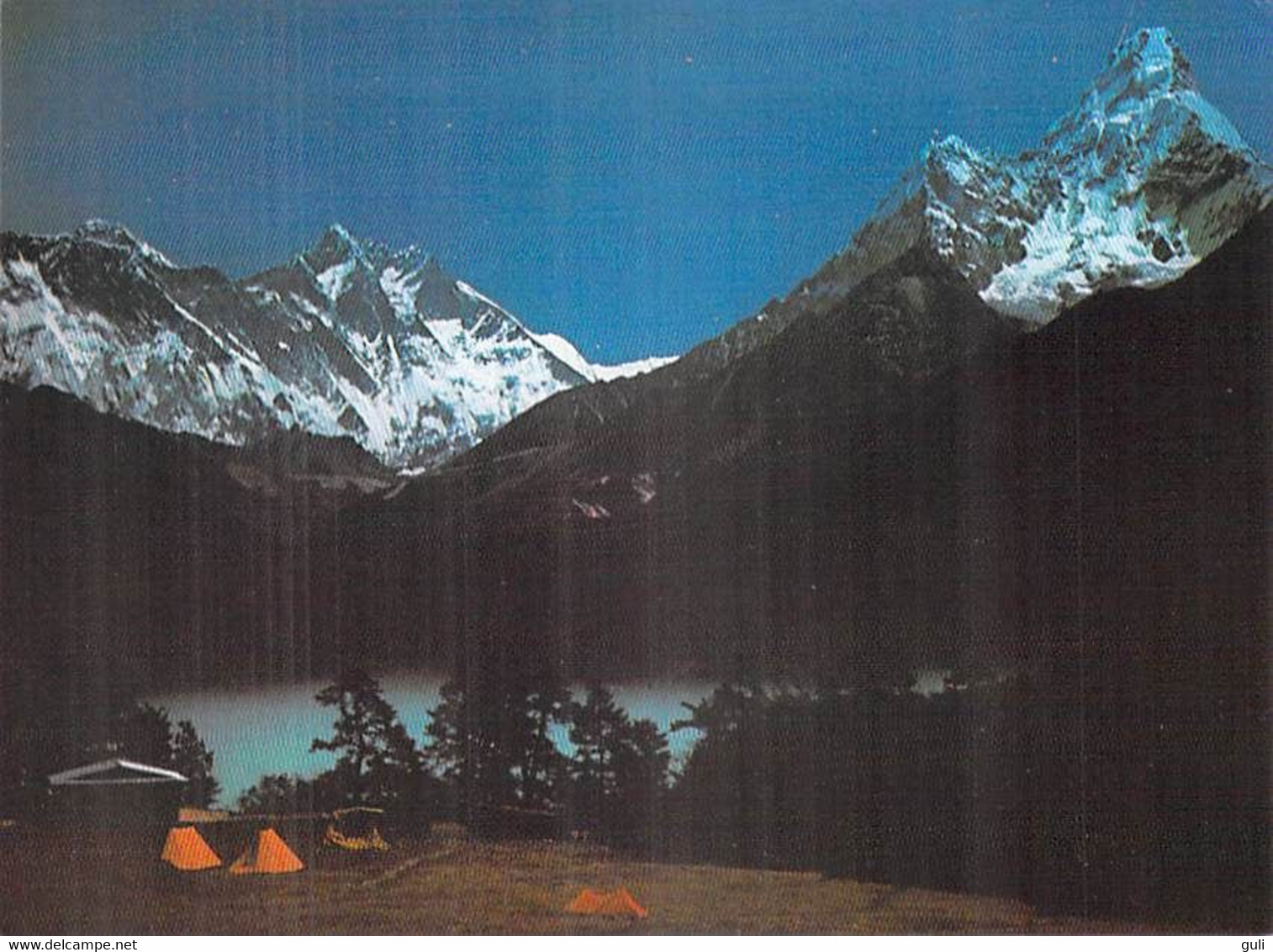 Asie NEPAL Mont Mt EVEREST Behind Nuptse Lhoste Ama Dablan (ALPINISME) -BHIM RATNA HARSHA RATNA *PRIX FIXE - Nepal