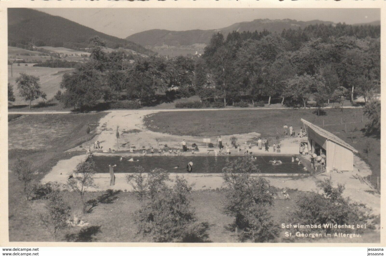 AK - OÖ - WILDENHAG Bei St. Georgen Im Attergau - Altes Schwimmbad 1949 - Vöcklabruck