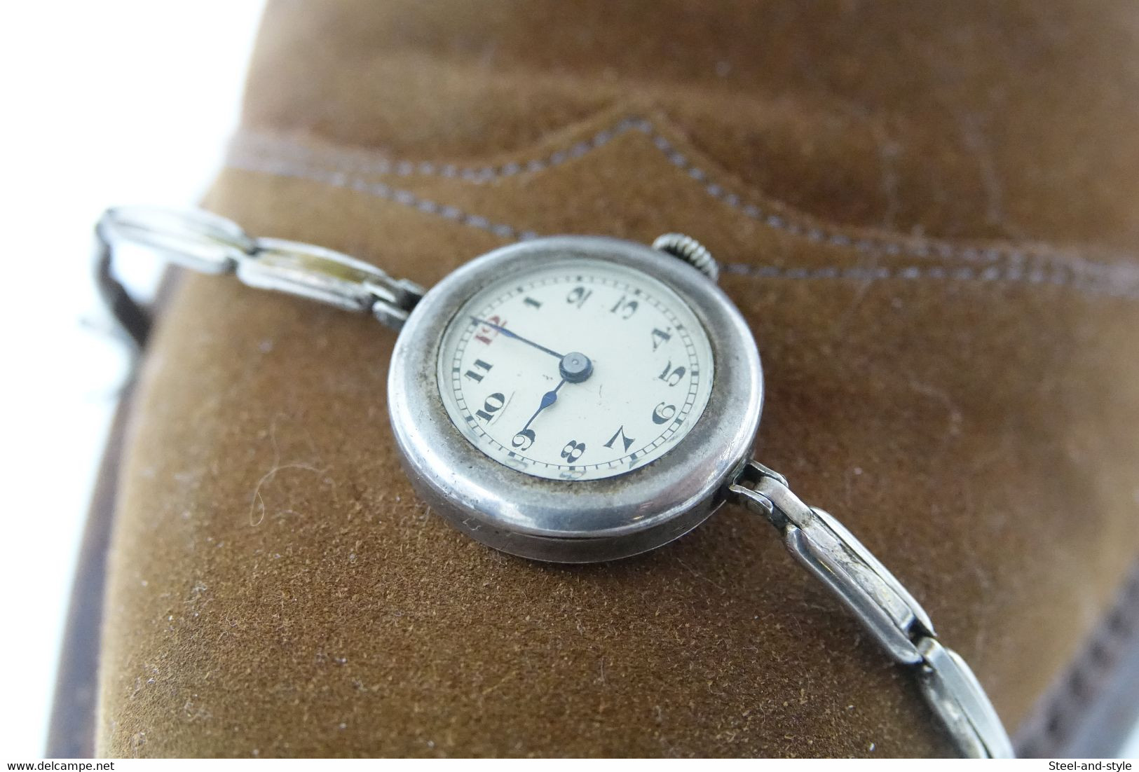 Ladies solid silver watches sales
