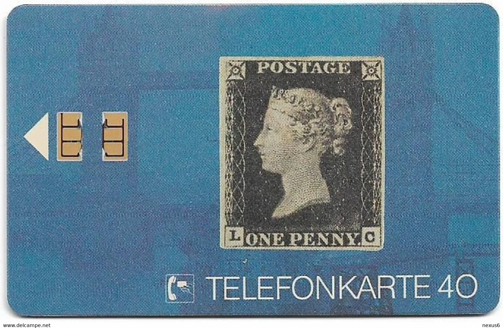 Germany - Briefmarken 1 - Schwarze Queen Viktoria - E 01-08.91 - 12DM/40Units, 30.000ex, Mint - E-Reeksen : Uitgave - D. Postreclame