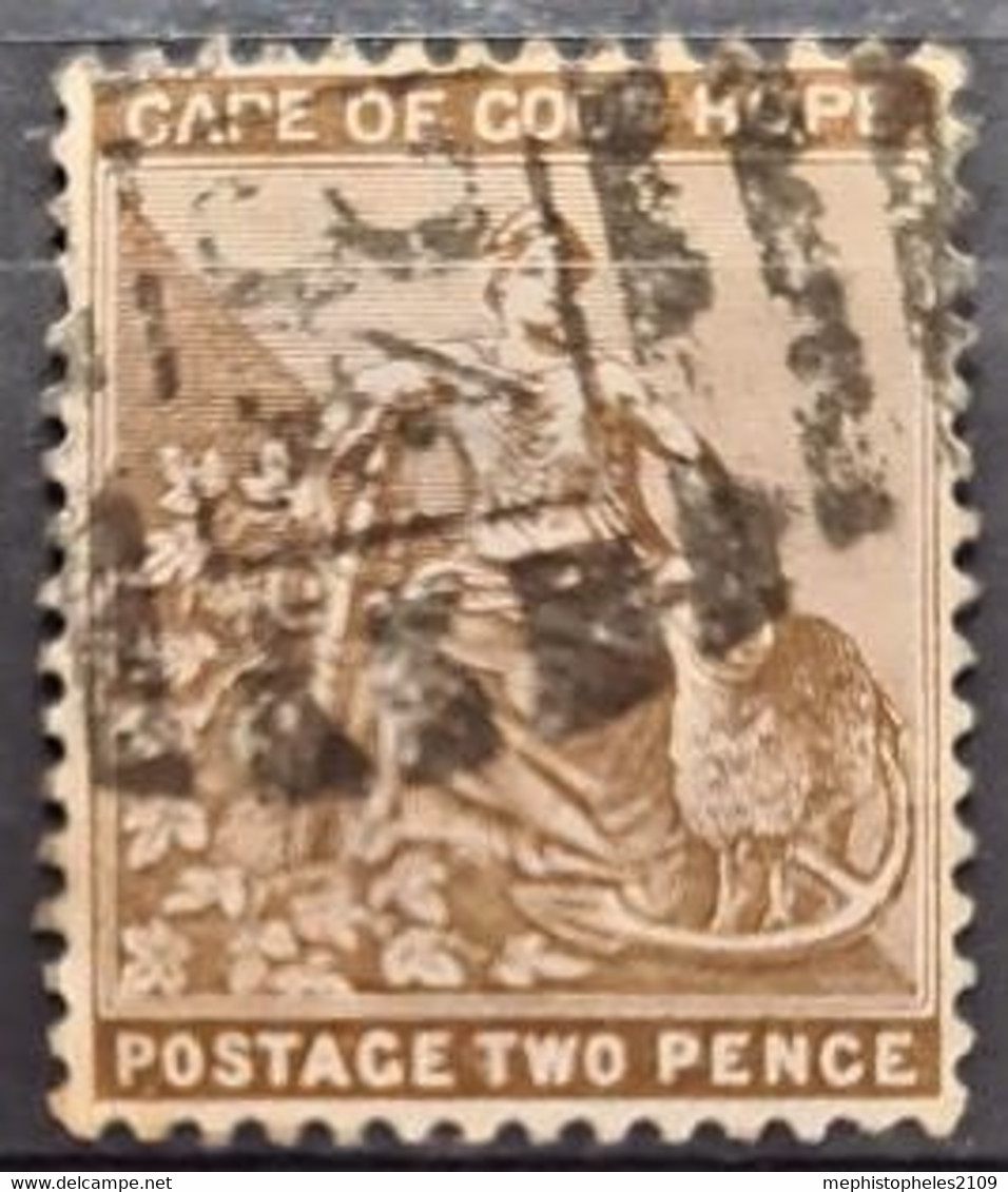 CAPE OF GOOD HOPE 1897 - Canceled - Sc# 45 - Cape Of Good Hope (1853-1904)