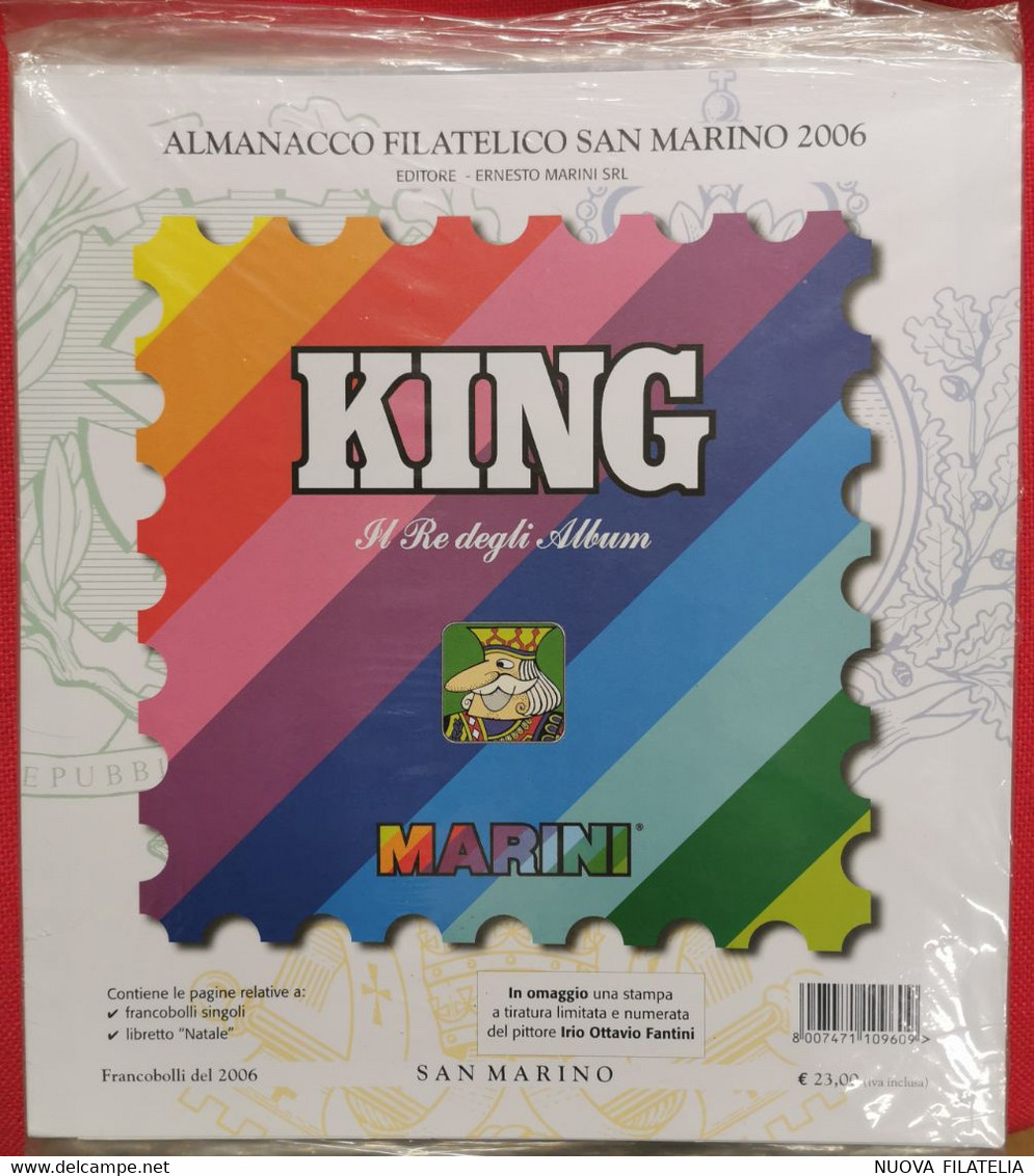 FOGLI KING SAN MARINO 2006 SINGOLI - Non Classificati