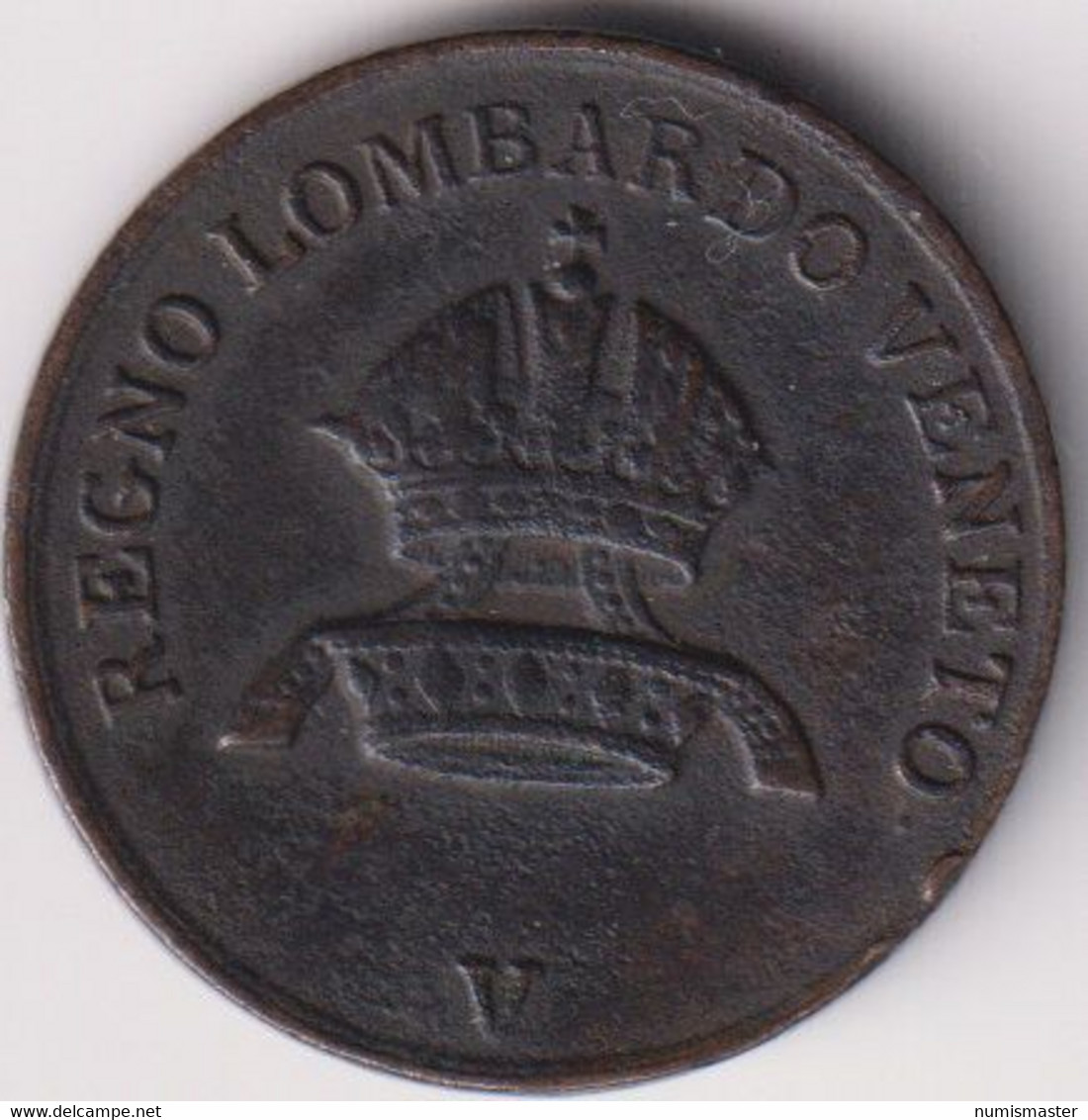 ITALIA , LOMBARDO - VENETO , 1 CENTESIMI 1843 V - Venise