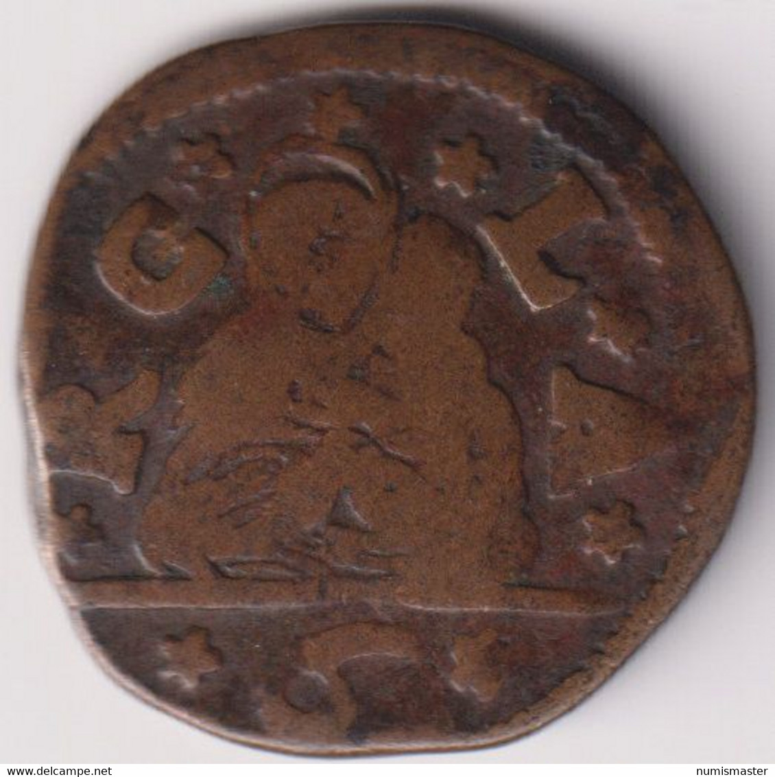 ITALIA , VENEZIA , 6 BAGATTINI BRONZE - Venecia