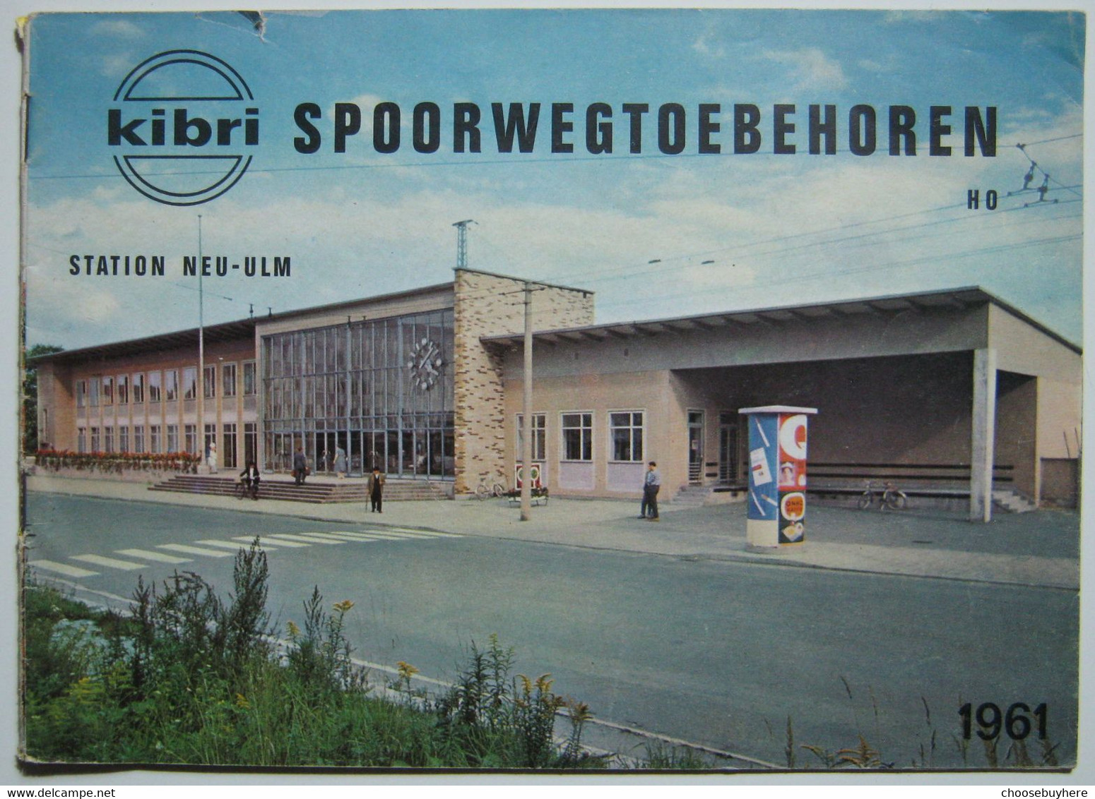 KIBRI Spoorwegtoebehoren H0 1961 Neu-Ulm Catalogus Nederland - Altri & Non Classificati