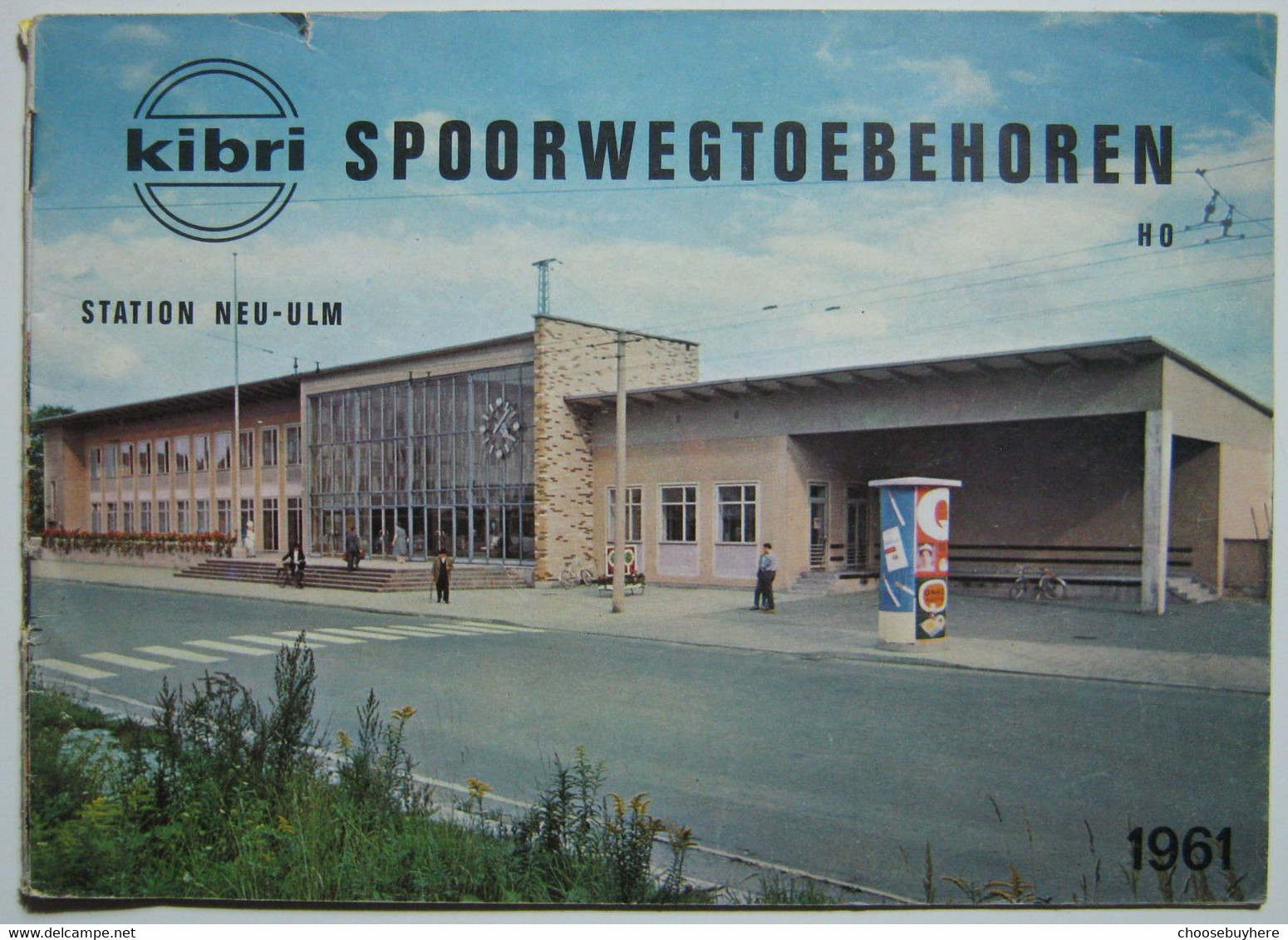 KIBRI Spoorwegtoebehoren H0 1961 Neu-Ulm Catalogus Nederland - Other & Unclassified