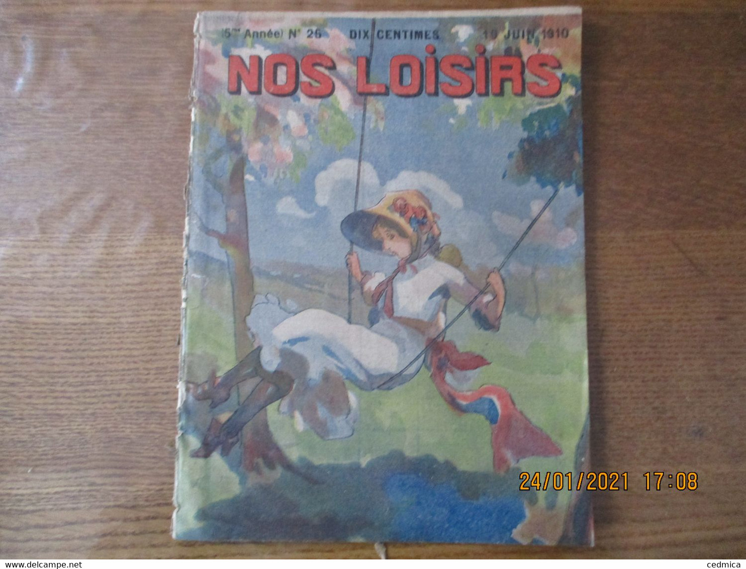 NOS LOISIRS N°25 DU 19 JUIN 1910 - 1900 - 1949