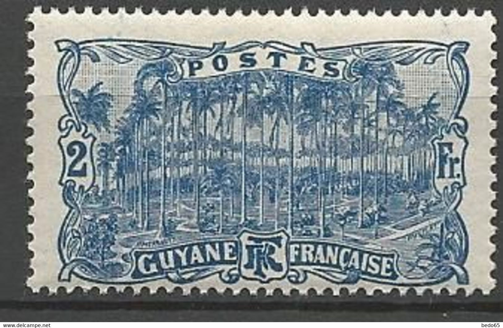 GUYANE N° 64 NEUF** LUXE SANS  CHARNIERE  / MNH - Unused Stamps