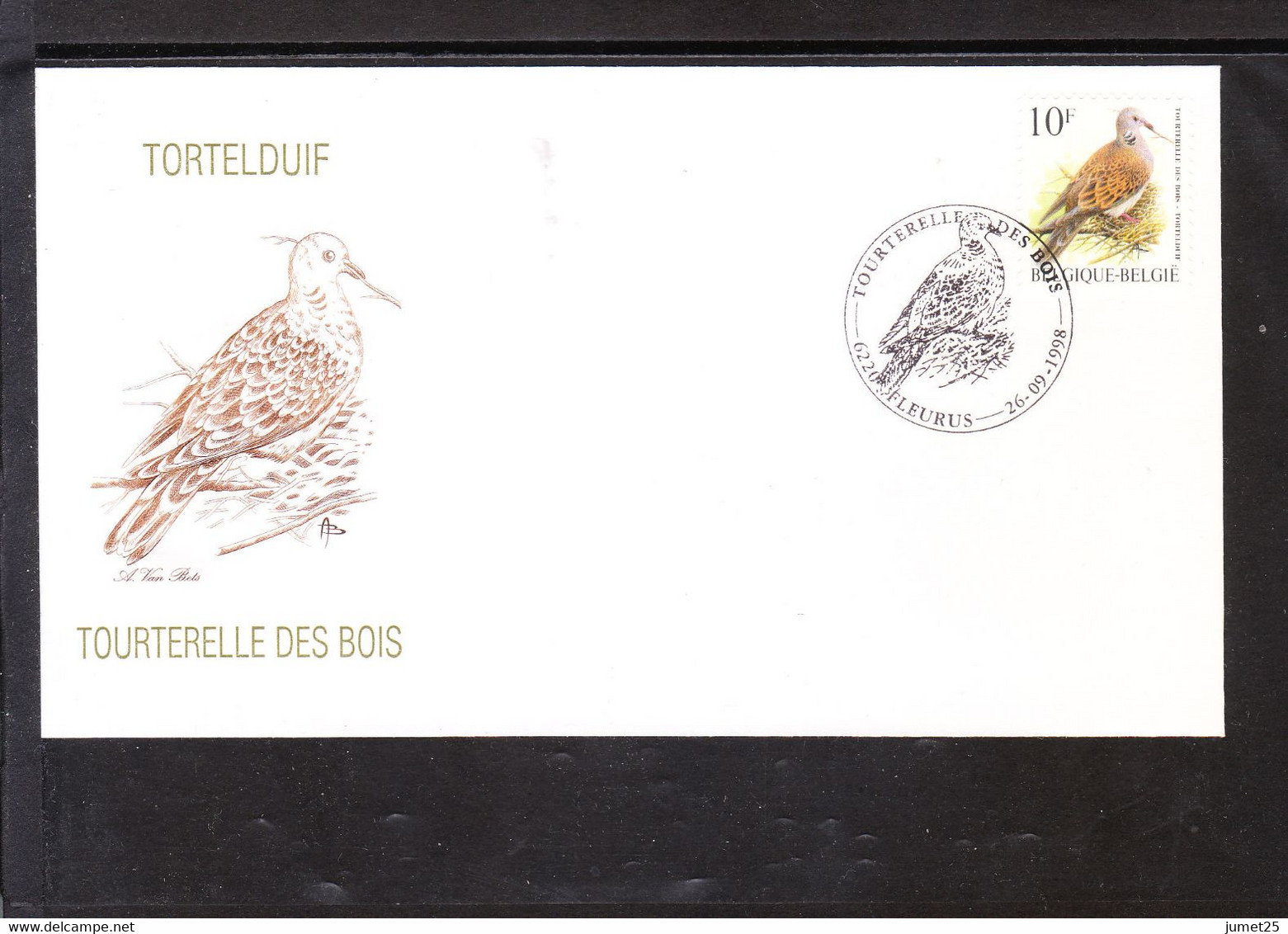 Buzin 2783 Tourterelle Des Bois - 1985-.. Birds (Buzin)