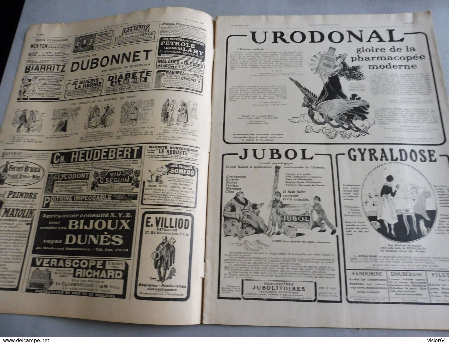 L'ILLUSTRATION 29 DECEMBRE 1917-PLUS GRANDE PHOTO DE GUERRE-RUSSIE-PETROGRAD-BUTORS DE LA FINETTE-CAILLAUX-CHARS - L'Illustration